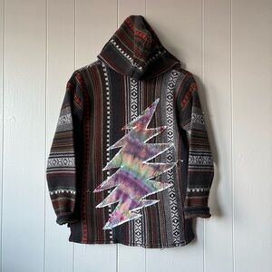Grateful Dead Upcycled Baja Hoodie